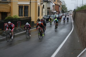 una gara di ciclismo Us Acli