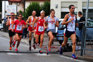 AlbiRun - Laura Dalla Montà (7) e Giovanna Ricotta (8) nelle fasi iniziali della gara