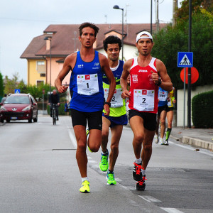AlbiRun - Pettenazzo (1), Bedin (2) e Virgis (3) al comando della gara
